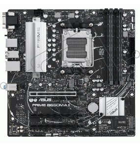 Материнская плата Asus PRIME B650M-A II-CSM SocketAM5 AMD B650 4xDDR5 mATX AC`97 8ch(7.1) 2.5Gg RAID+VGA+HDMI+DP