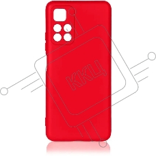 Чехол (клип-кейс) DF poOriginal-05  для Xiaomi Poco M4 Pro 5G  красный