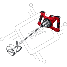 Миксер ЗУБР МР-1600-2  2 скорости 1600 Вт 26.7 Нм 0-390 / 0-550 об/мин