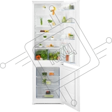 Встраиваемый холодильник Electrolux LNS5LE18S белый, 2-хкамерн., 195/72л., морозилка снизу, ручная разморозка