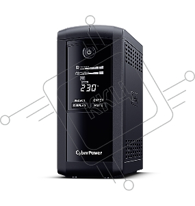 Источник бесперебойного питания UPS CyberPower VP700EILCD Line-Interactive 700VA/390W USB/RS-232/RJ11/45  (6 IEC С13)