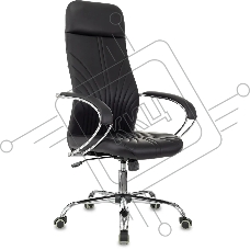 Кресло руководителя Бюрократ CH-610SL черный эко.кожа крестов. металл хром пластик черный Кресло руководителя Бюрократ CH-610SL черный эко.кожа крестов. металл хром пластик черный