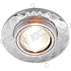 Встраиваемый точечный светильник Ambrella Light 8460 CL хром MR16