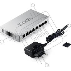 Коммутатор ZyXEL GS1200-8V3-EU0101F, 8×LAN, управляемый
