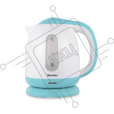 Чайник электрический Blackton Bt KT1701P 1,7 л, 2200 Вт, белый-мятный