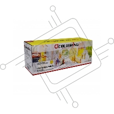 Картридж лазерный Colouring CG-CE322A желтый (1300 стр.) для принтеров HP LJ CP1525N/CP1525NW/CM1415/1415fnw