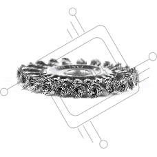 Щетка круглая витая (125х22.2 мм) EDGE by PATRIOT 813010011