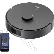 Робот-пылесос Polaris IQ Home PVCR 4750 черный, 5000 мAч Li-ion, уборка сухая/влажная, пылесборник контейнер 0,22 л