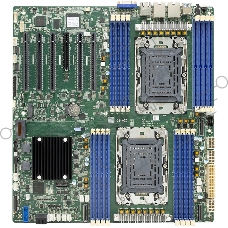 Серверная материнская плата AIC Vega, 2xLGA4677, Intel C741, 16xDDR5, 2xSATA, 2xM.2, 5xPCIe 5.0 x16, 1xVGA, 2x1Gb LAN, IPMI, 2xUSB-A 5Gbps, EATX