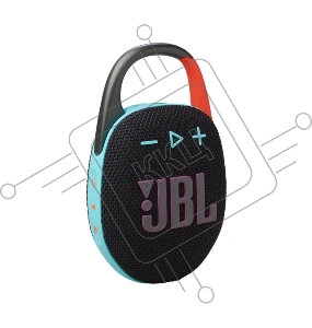 Колонка порт. JBL Clip 5 черный/оранжевый 7W Mono BT 10м 1400mAh