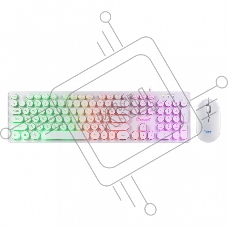 Комплект клавиатура+мышь SMARTBUY (SBC-328327-W) ONE 328327 белый