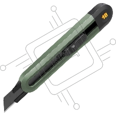 Технический нож Home Series Green Deli HT4018L ширина лезвия 18мм, эксклюзивный дизайн, корпус из высококачественного софттач пластика
