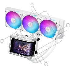 Жидкостная система охлаждения ASUS ROG RYUO IV 360 ARGB WHT белый, алюминий/медь, 2000 об/мин, 30.7 дБ, 4 pin