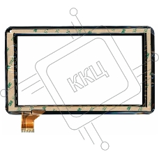 Сенсорное стекло (тачскрин) для Digma iDj7n (30 pin), черное