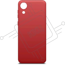 Чехол (клип-кейс) BoraSCO Microfiber Case  для Samsung Galaxy A03 Core  красный