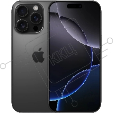 Смартфон Apple iPhone 16 Pro 8/512Gb, черный титановый