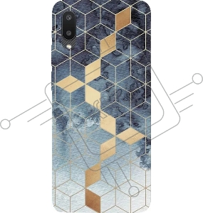 Чехол (клип-кейс) GRESSO Meridian, для Samsung Galaxy A02, синий [gr17aaae8919]