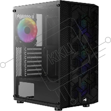 Компьютерный корпус Aerocool/Formula Hive-G-BK-v2 черный без БП ATX 4x120mm 1xUSB2.0 2xUSB3.0 audio bott PSU