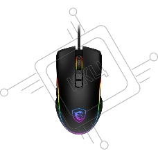 Мышь проводная MSI Forge GM300 черный, 7200 dpi, USB, кнопки - 7