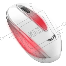 Мышь проводная Genius DX-Mini белый, 1000 dpi, USB, кнопки - 3