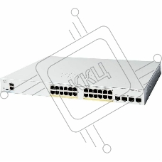 Коммутатор Cisco Catalyst C1200-24P-4G, 24×1 Гбит/с + 4×1 Гбит/с SFP+