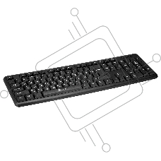 Клавиатура Oklick 180M проводная, PS/2, черный