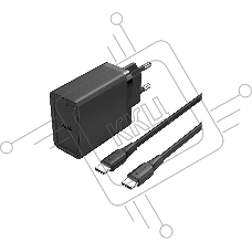 Набор для зарядки Vention FAHBF-EU з/у 25W и кабель USB-C 3А Черный