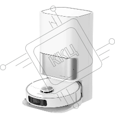 Робот-пылесос Dreame RLS6LADC L10s Ultra белый, 75 Вт, 5200 мАч Li-Ion, уборка сухая/влажная, пылесборник контейнер 0.35 л