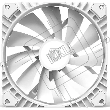 Вентилятор для корпуса ID-Cooling WF-14025-XT WHITE V2 белый, 140 мм, 1600 об/мин, 32.6 дБ, 4 pin