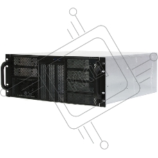 Компьютерный корпус Procase RE411-D11H0-FE-65 Корпус 4U server case,11x5.25+0HDD,черный,без блока питания,глубина 650мм,MB EATX 12