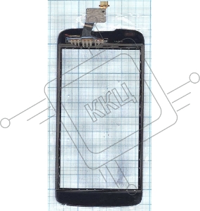 Сенсорное стекло (тачскрин) для Acer Liquid Gallant Duo E350, черное