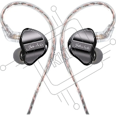 Проводные наушники FiiO JD1 черный, внутриканальные, Jack 3.5 мм