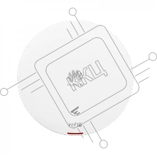 Точка доступа Wi-Fi Huawei Assembling Components, AP661 (11ax indoor,2+2+4 tri bands, smart antenna, USB, BLE)