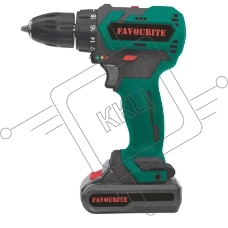 Дрель-шуруповерт FAVOURITE DC 14NB, Аккумуляторная, 14В, 2 АКБ, Кейс Дрель-шуруповерт FAVOURITE DC 14NB, Аккумуляторная, 14В, 2 АКБ, Кейс