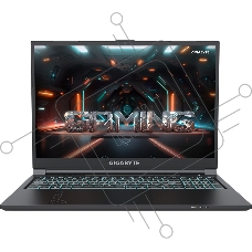 Ноутбук Gigabyte G6 черный KF-H3KZ854KD Core i7 13620H 16Gb SSD1Tb NVIDIA GeForce RTX4060 8Gb 16