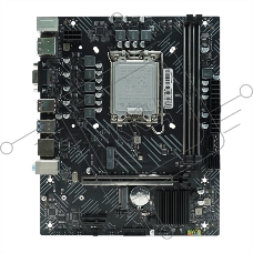 Материнская плата AFOX IH610D4-MA5-V4, LGA 1700, Intel H610, 2xDDR4, 3xSATA, 1xM.2, 1xPCIe 4.0 x16, 1xPCIe x1, 1xminiPCIe, 1xHDMI, 1xD-Sub, 1x 1Gb LAN, 2xUSB-A 2.0, 2xUSB-A 3.2 Gen 1, 3x3.5 мм, 5.1, microATX