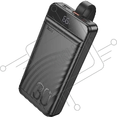 Мобильный аккумулятор Hoco J123B Element 30000mAh 5A черный (12081)