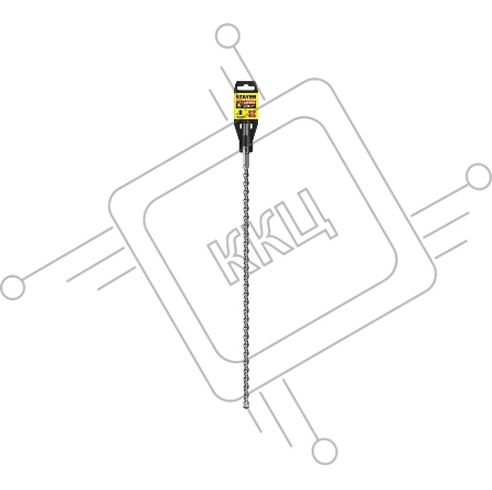 Бур STAYER SDS-plus 8 x 310 мм, Professional 2930-310-08_z02