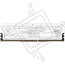 Оперативная память Netac DDR4 8Gb 3200Mhz DIMM PC25600,  Shadow III, CL16 с радивтором