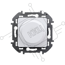 Светорегулятор поворотный Legrand без нейтрали, 300 Вт, белый