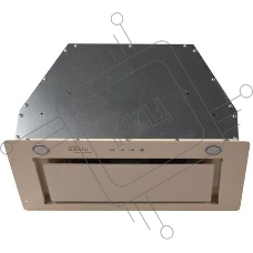 Вытяжка встраиваемая OASIS UM-50IG бежевый + стекло