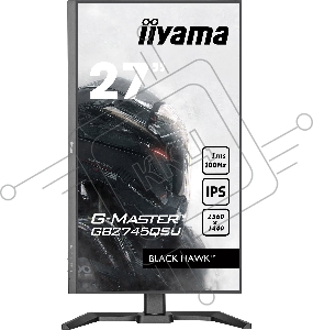Монитор LCD IIYAMA 27'' GB2745QSU-B1 {IPS 2560x1440 100Hz 1ms HDMI DisplaPort USB M/M HAS Pivot}