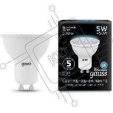 Лампа светодиодная Gauss 101506205LED MR16 GU10 5W 4100K