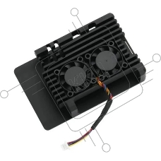 Компьютерный корпус ACD RA787 Metal Aluminum Case with Four-line Double Fans for Raspberry Pi 5