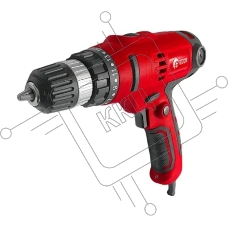 Дрель-шуруповерт Edon DS-550C, 550 Вт, 30Нм, щеточный