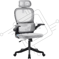 Кресло офисное Defender Varna Серый,класс 2,сетка,подголовн Кресло офисное Defender Varna Серый,класс 2,сетка,подголовн