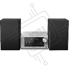 Микросистема Panasonic SC-PM700EE-S серебристый 80Вт CD CDRW FM USB BT