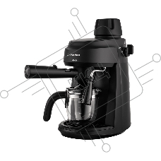 Кофемашина рожковая Maunfeld MF-733BK черный, исп. кофе - молотый, 0.24 л, 870 Вт, 4 бар