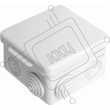 Коробка распаячная TDM ОП 65х65х50мм, крышка, IP54, 4входа