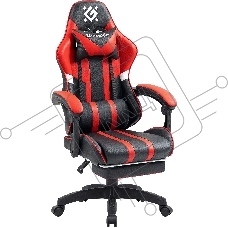 Кресло игровое Defender Colran черный/красный, класс 4, PU, подножка Кресло игровое Defender Colran черный/красный, класс 4, PU, подножка